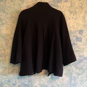 INC Swing Waist Jacket High Neck 2XL Black